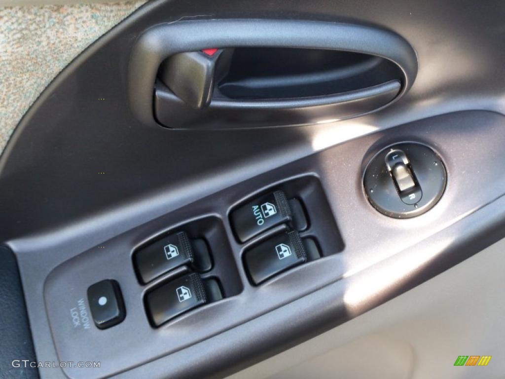 2001 Elantra GLS - Ocean Blue / Beige photo #10