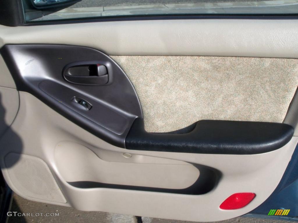 2001 Elantra GLS - Ocean Blue / Beige photo #13