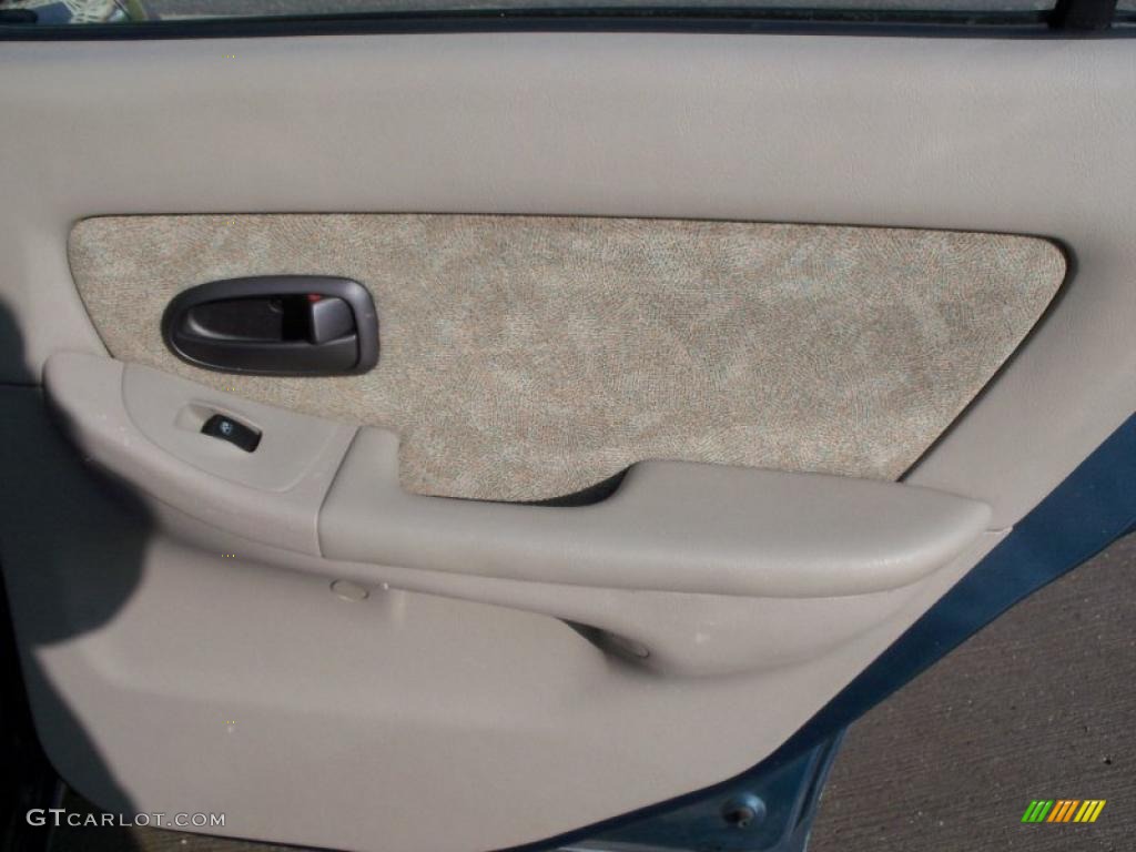 2001 Elantra GLS - Ocean Blue / Beige photo #14