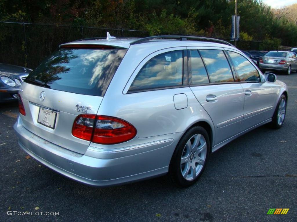 Iridium Silver Metallic 2008 Mercedes-Benz E 350 4Matic Wagon Exterior Photo #40078083