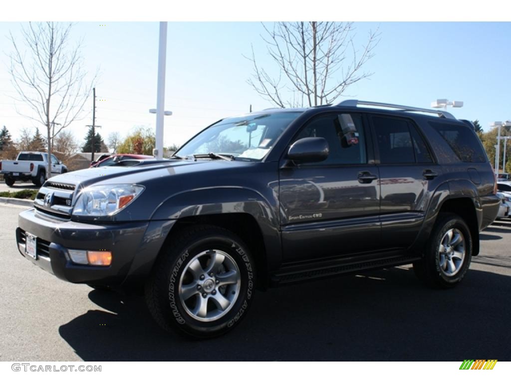 2004 4Runner Sport Edition 4x4 - Galactic Gray Mica / Dark Charcoal photo #5