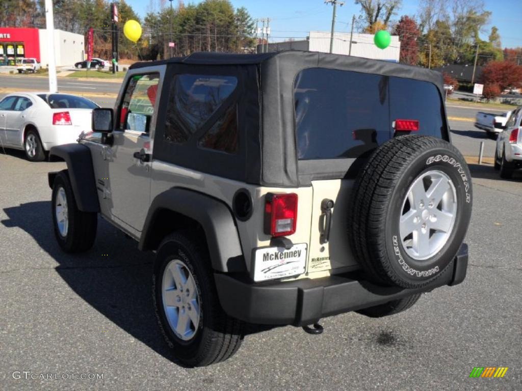 Sahara Tan 2011 Jeep Wrangler Sport S 4x4 Exterior Photo #40078743