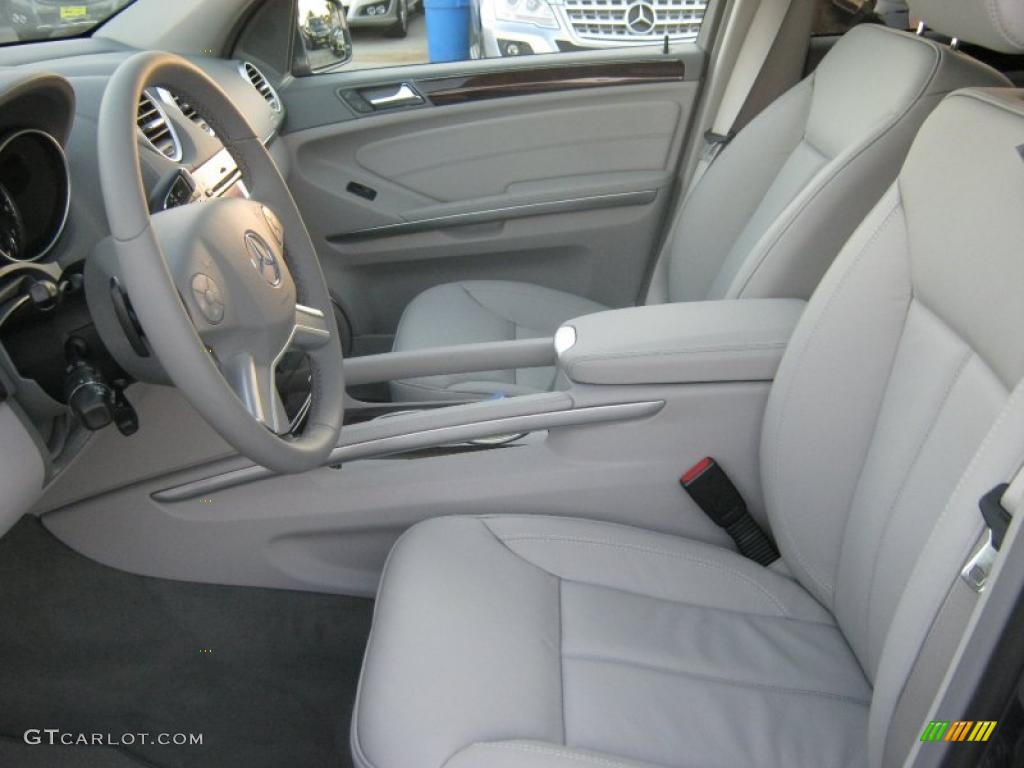 2011 GL 450 4Matic - Steel Grey Metallic / Ash photo #4