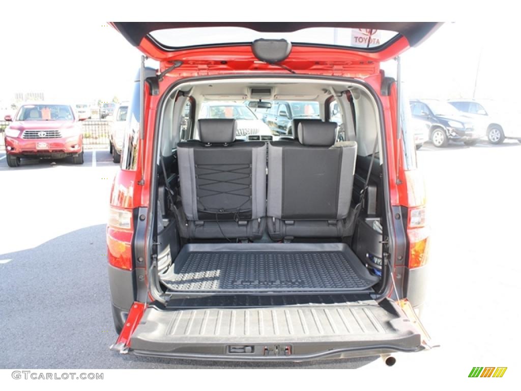 2005 Element EX AWD - Rallye Red / Black/Gray photo #26