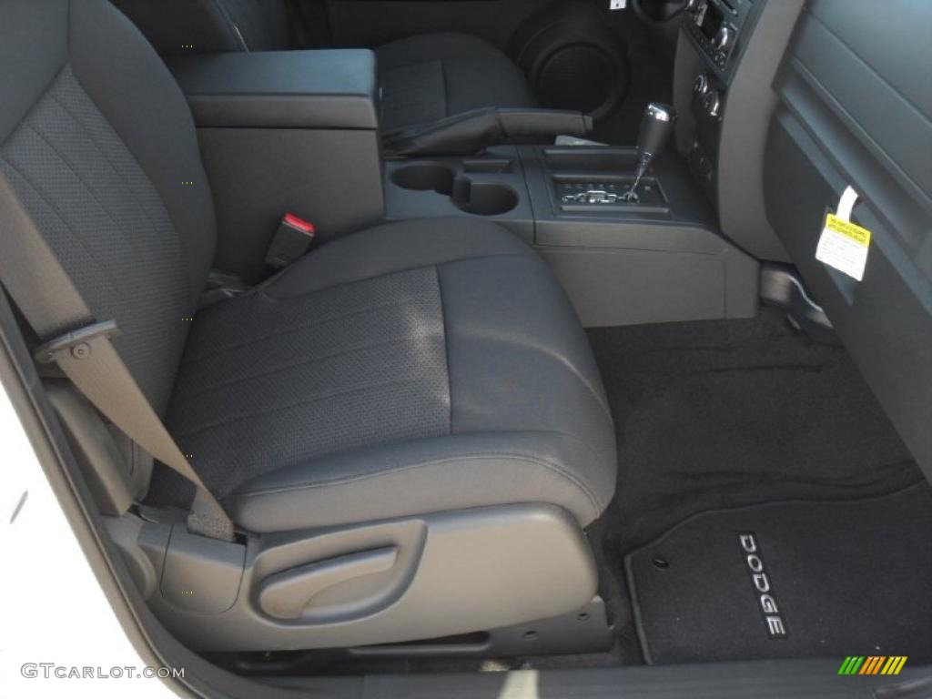 Dark Slate Gray Interior 2011 Dodge Nitro Heat Photo #40079407