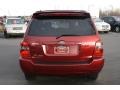 2007 Maroon Toyota Highlander V6 4WD  photo #3