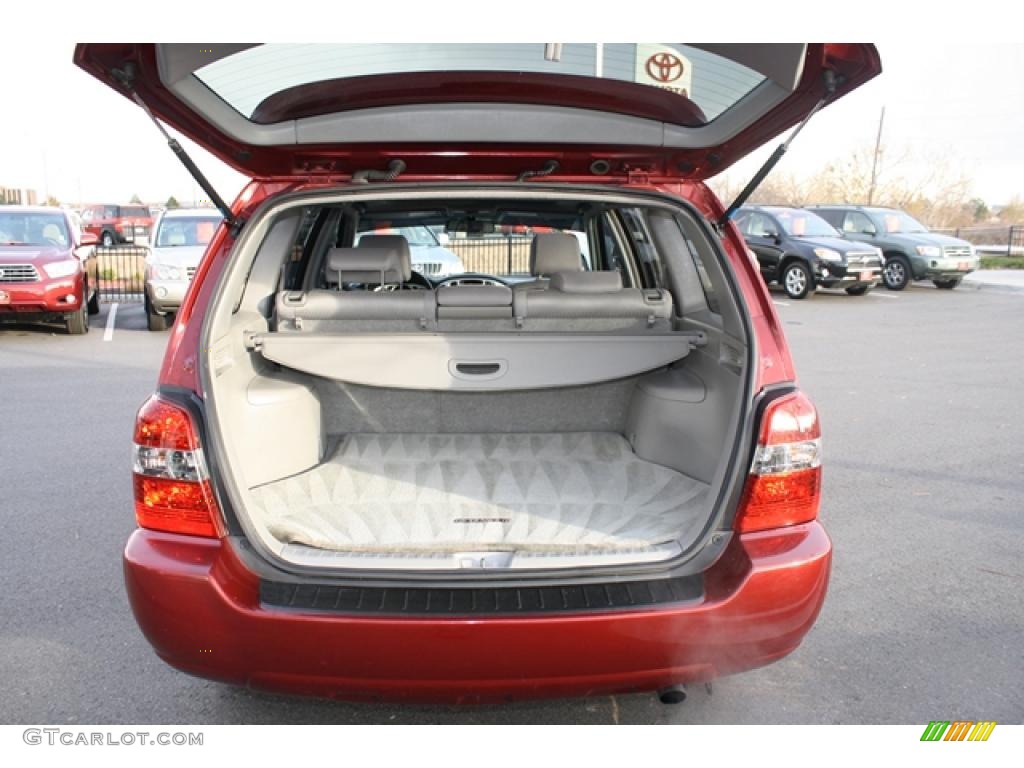 2007 Highlander V6 4WD - Maroon / Ivory Beige photo #28