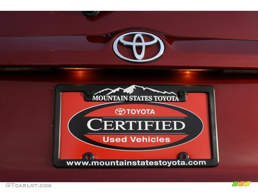 2007 Highlander V6 4WD - Maroon / Ivory Beige photo #29