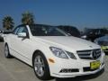 Arctic White 2011 Mercedes-Benz E 350 Cabriolet Exterior