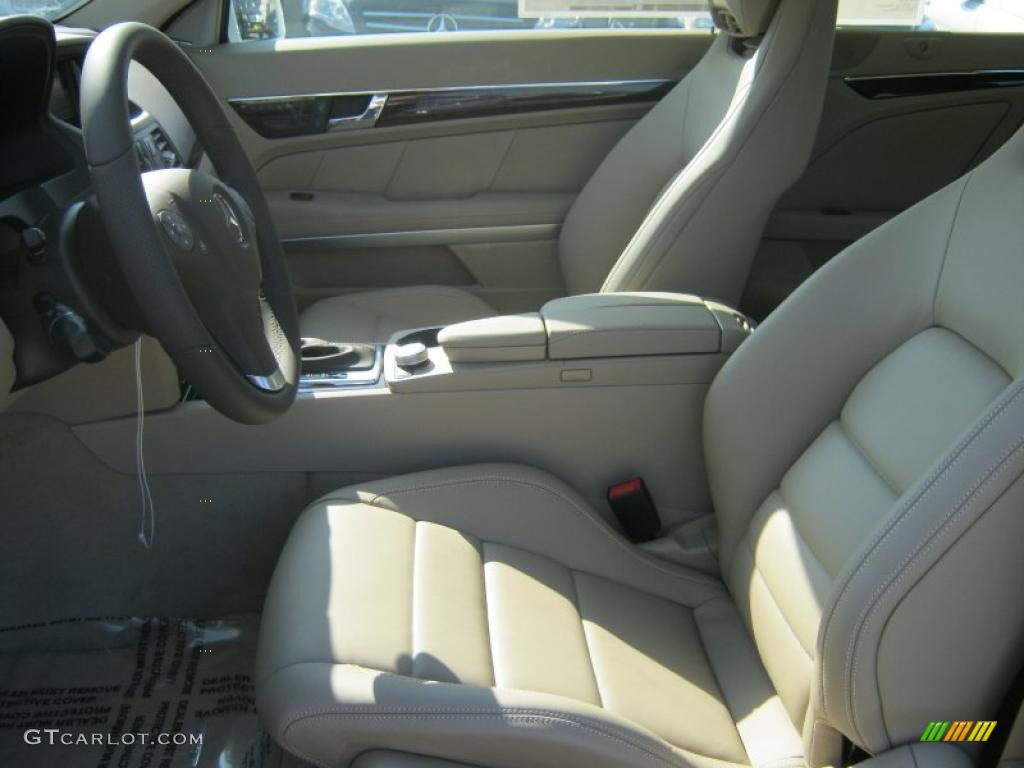 Almond/Mocha Interior 2011 Mercedes-Benz E 350 Cabriolet Photo #40080075