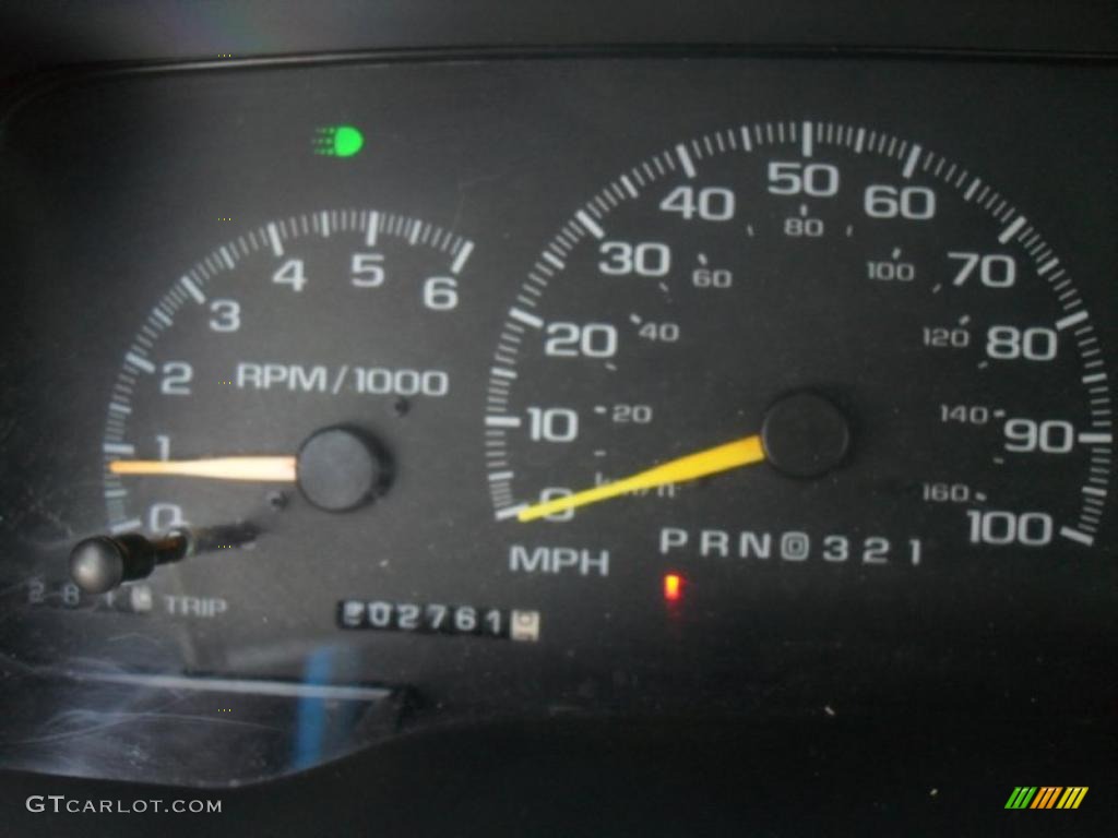 1997 Chevrolet C/K C1500 Silverado Extended Cab Gauges Photo #40080099