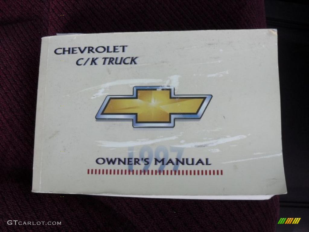 1997 Chevrolet C/K C1500 Silverado Extended Cab Info Tag Photos