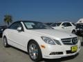 2011 Diamond White Metallic Mercedes-Benz E 350 Cabriolet  photo #1