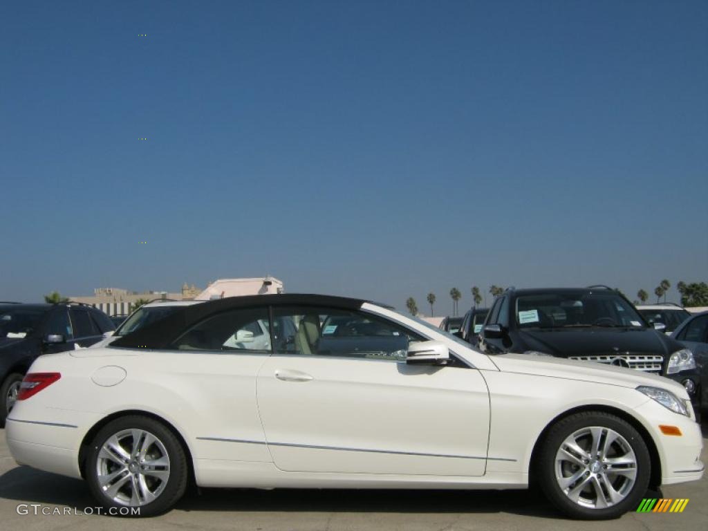 Almond/Mocha Interior 2011 Mercedes-Benz E 350 Cabriolet Photo #40080599