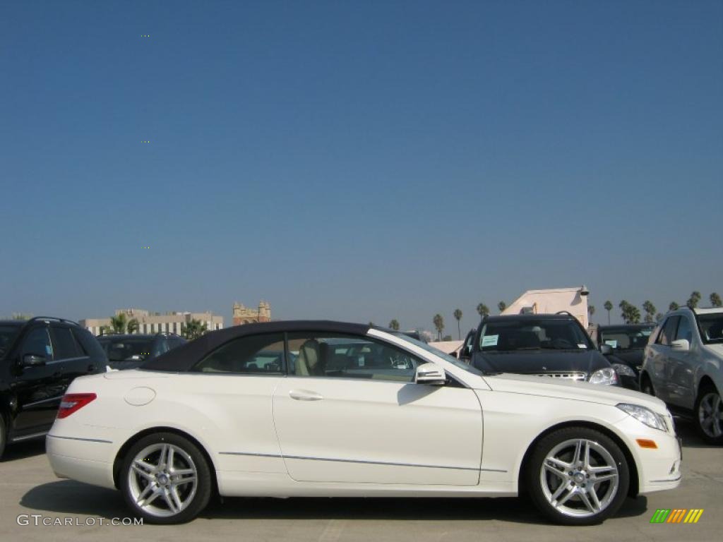 Almond/Mocha Interior 2011 Mercedes-Benz E 350 Cabriolet Photo #40080699