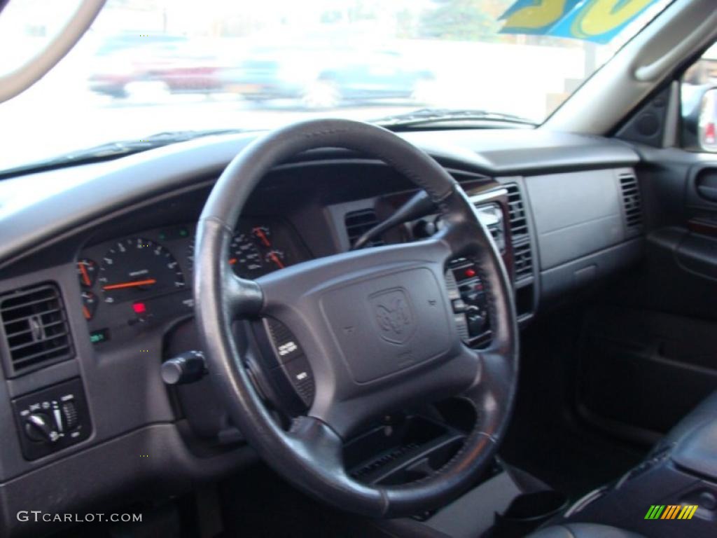 2002 Dodge Durango SLT 4x4 Dark Slate Gray Dashboard Photo #40080963