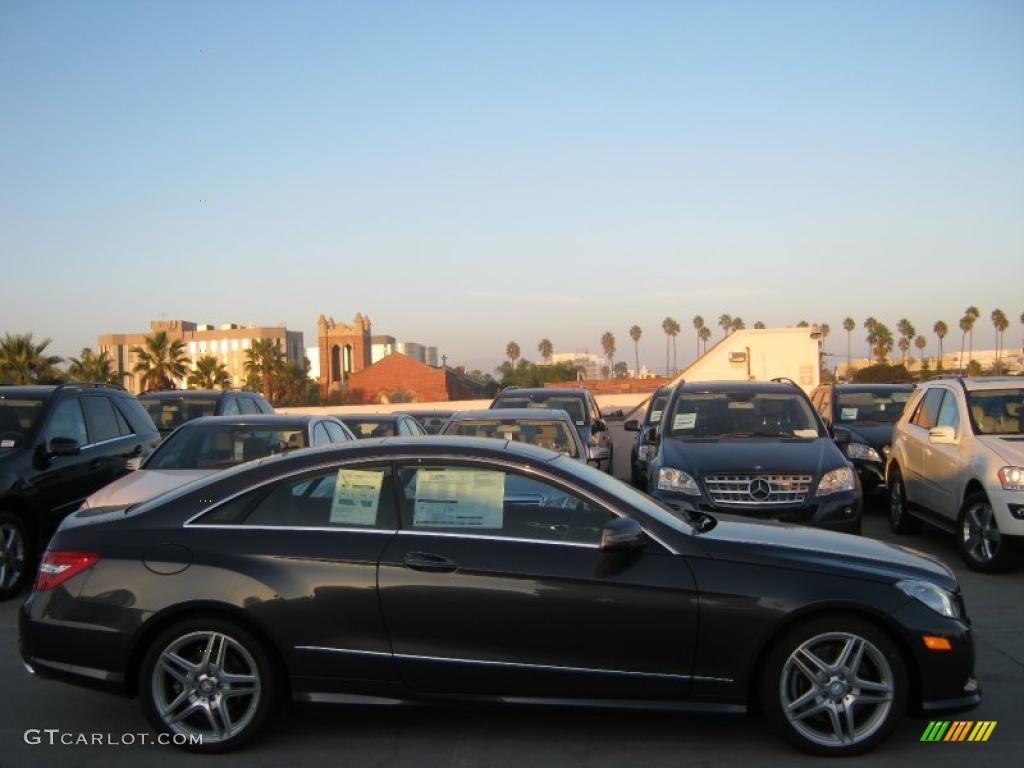 Steel Grey Metallic 2011 Mercedes-Benz E 550 Coupe Exterior Photo #40080967