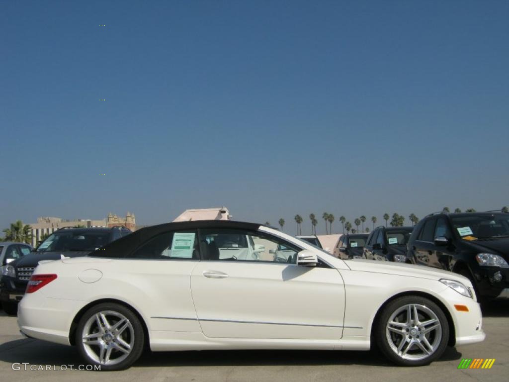 Black Interior 2011 Mercedes-Benz E 550 Cabriolet Photo #40081771