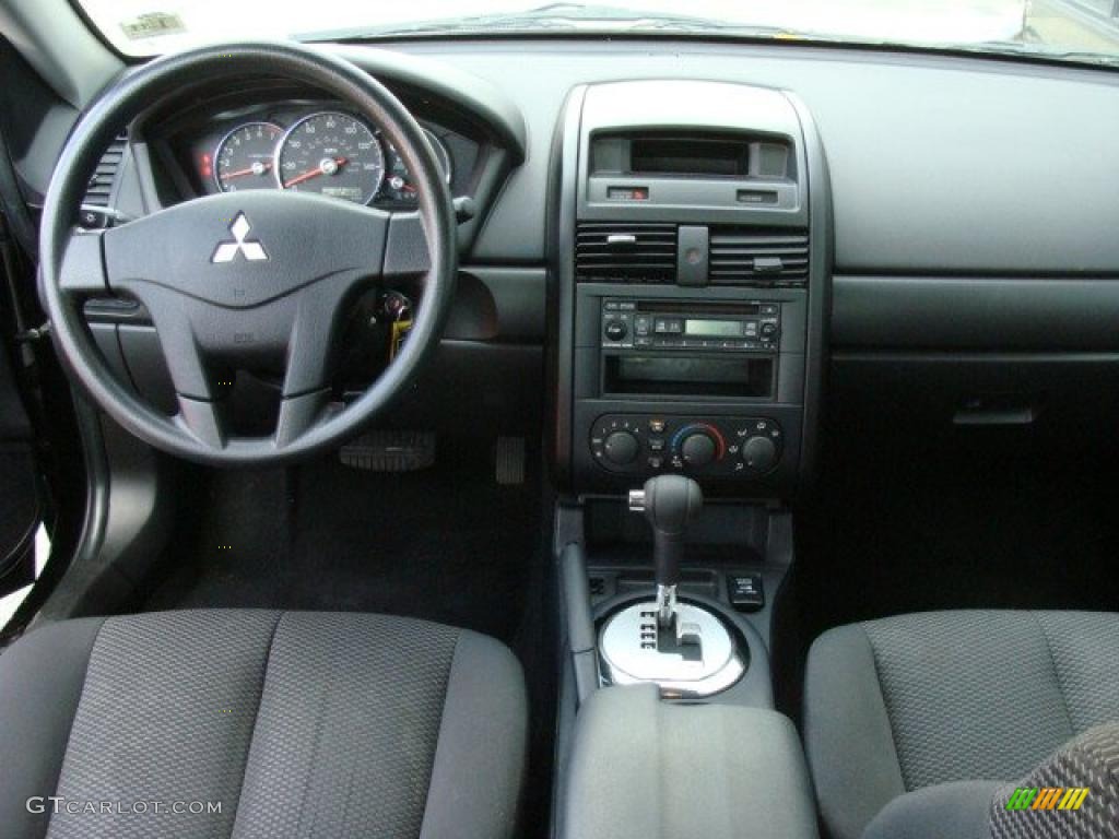 Black Interior 2007 Mitsubishi Galant De Photo 40082255