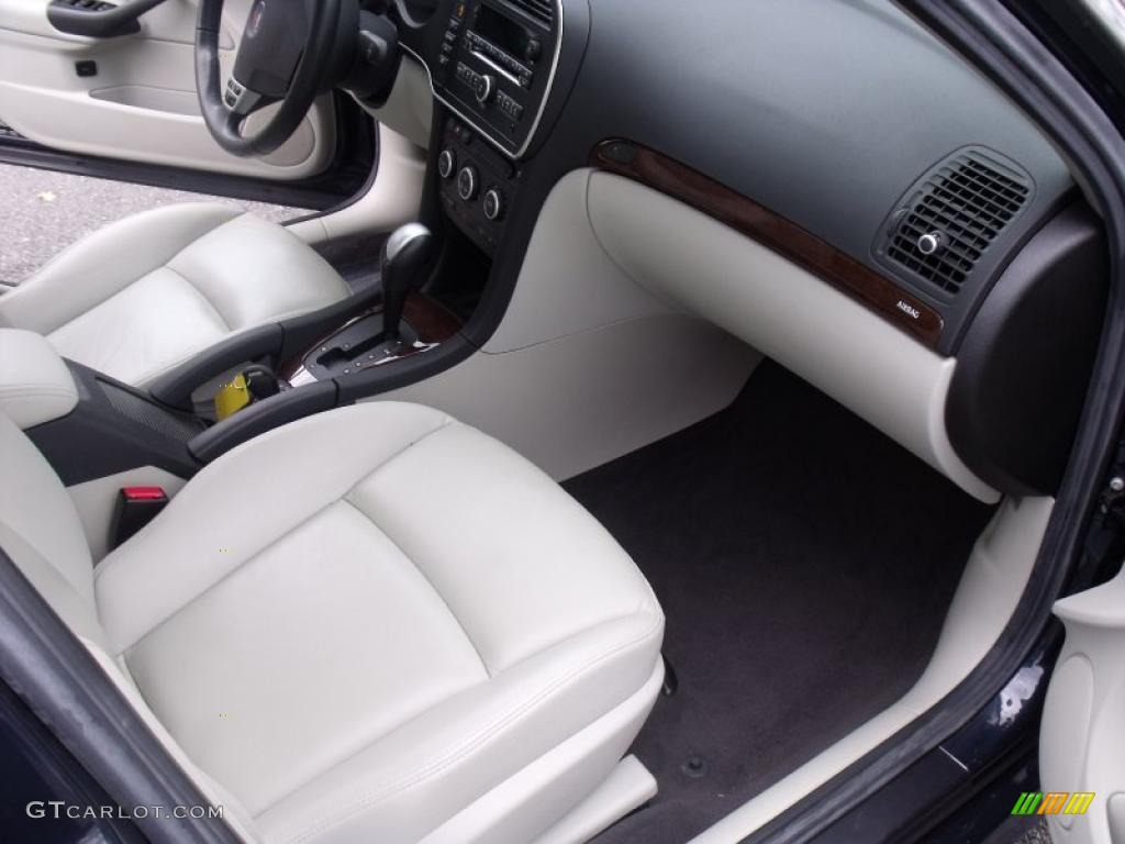 2009 Saab 9-3 2.0T Sport Sedan Parchment Dashboard Photo #40082559