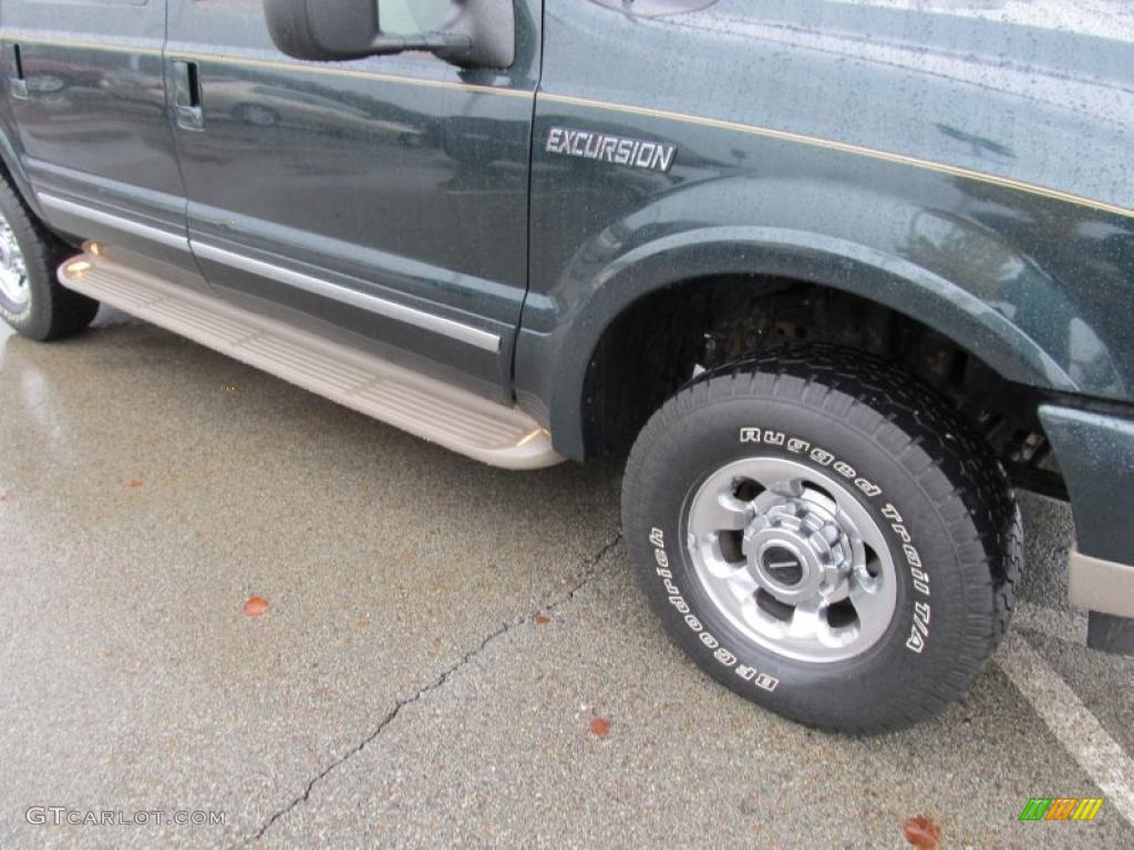 2003 Excursion Limited 4x4 - Aspen Green Metallic / Medium Parchment photo #3