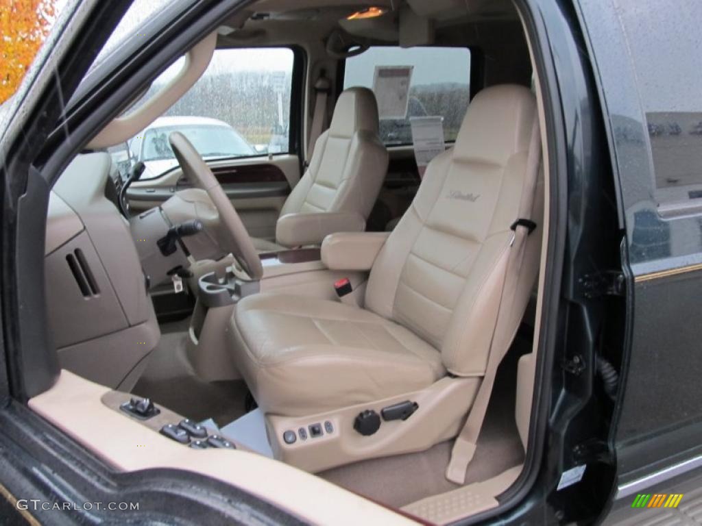 Medium Parchment Interior 2003 Ford Excursion Limited 4x4 Photo #40083099