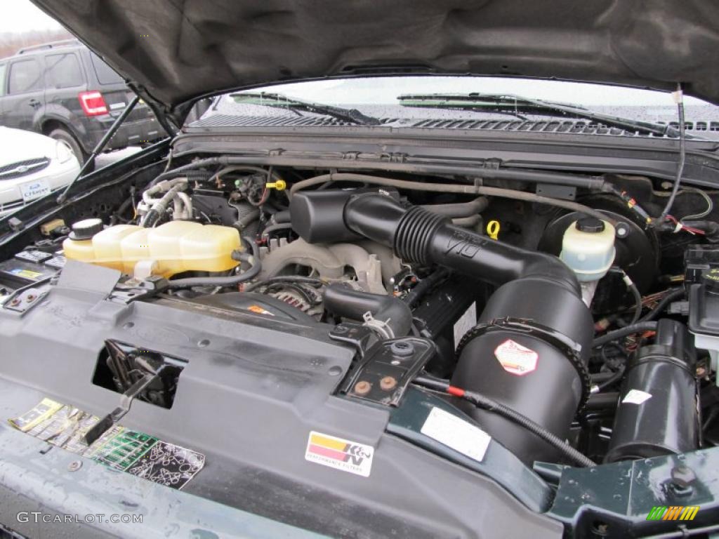 2003 Ford Excursion Limited 4x4 6.8 Liter SOHC 20-Valve V10 Engine Photo #40083223