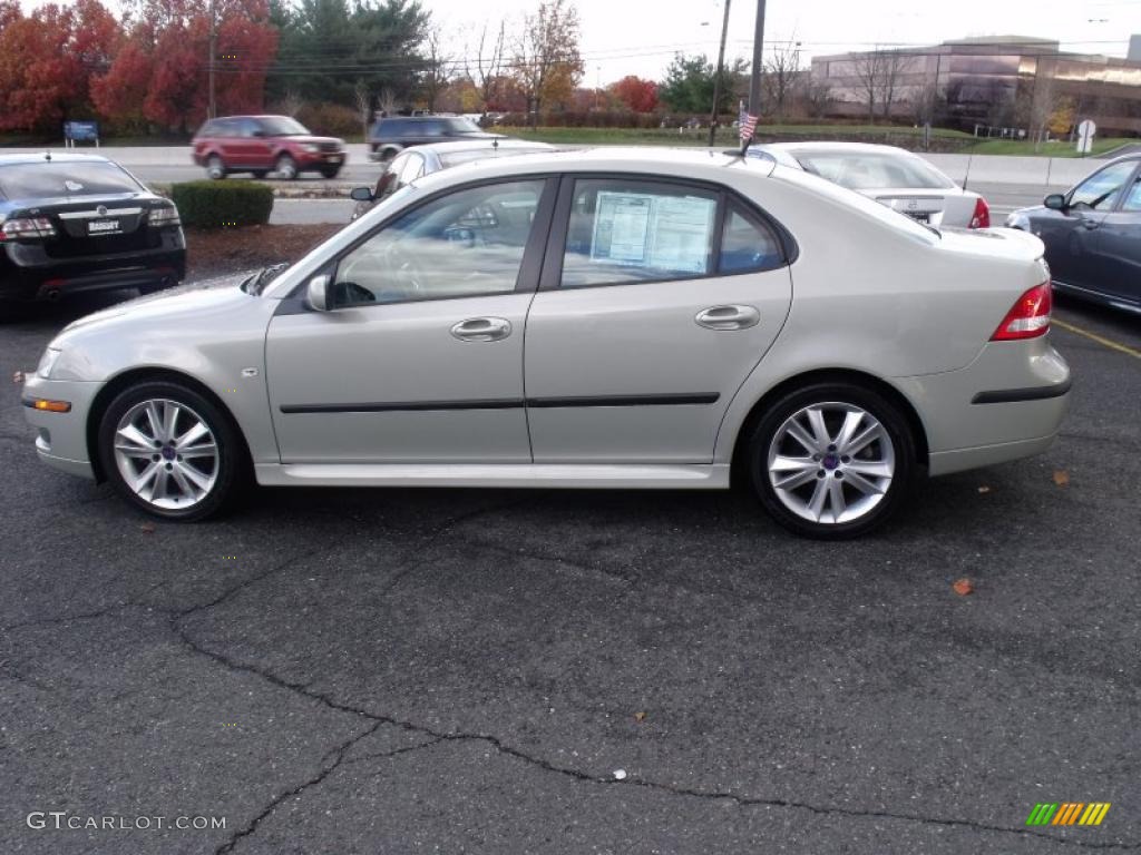 Parchment Silver Metallic 2007 Saab 9-3 2.0T Sport Sedan Exterior Photo #40083939