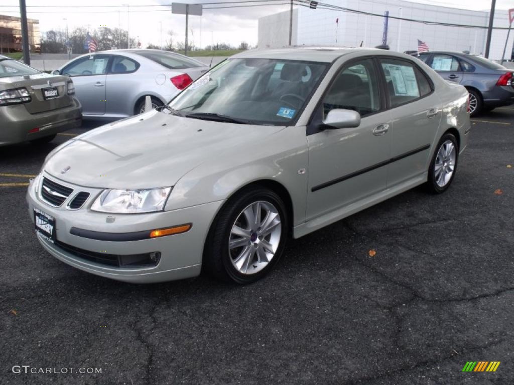 Parchment Silver Metallic 2007 Saab 9-3 2.0T Sport Sedan Exterior Photo #40083955