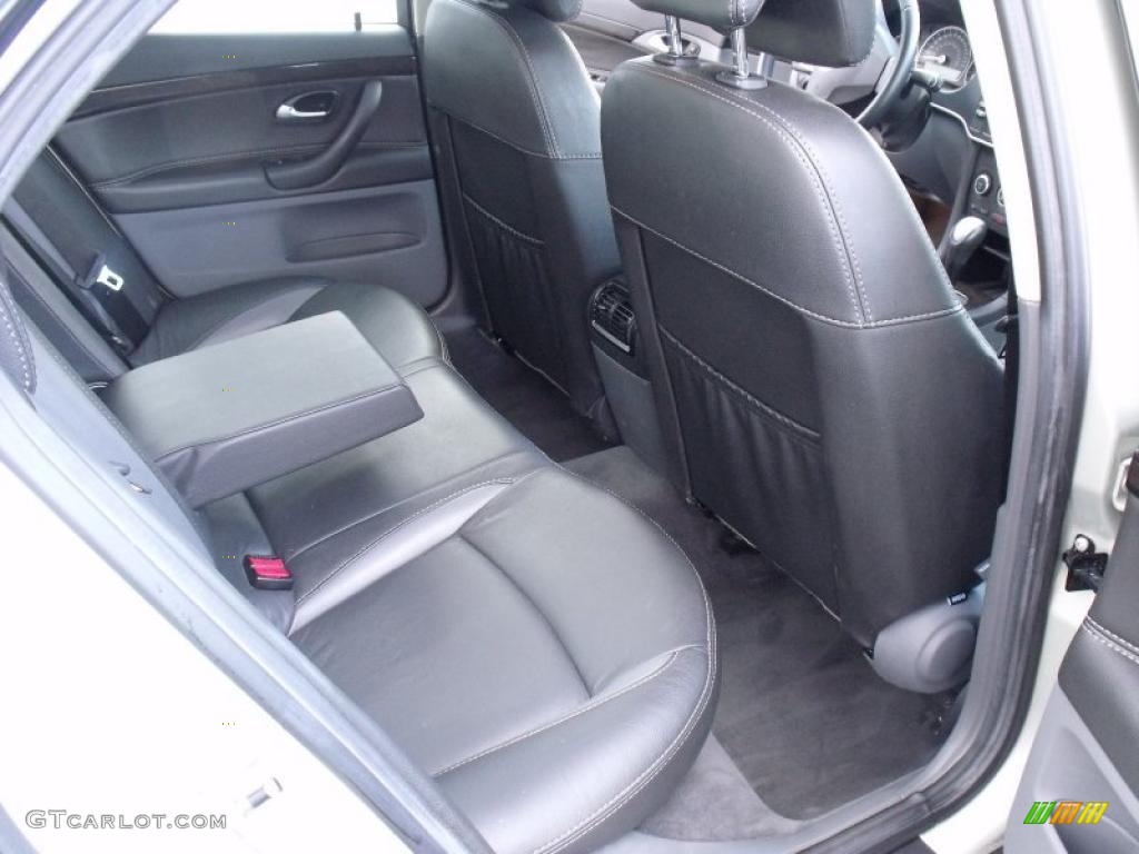 2007 9-3 2.0T Sport Sedan - Parchment Silver Metallic / Black/Gray photo #14