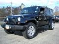 Black - Wrangler Unlimited Sahara 4x4 Photo No. 1