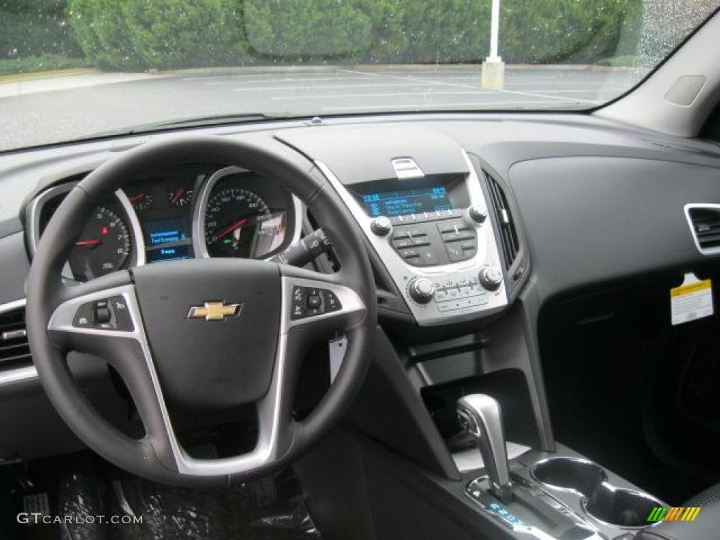 2011 Chevrolet Equinox LT Jet Black Dashboard Photo #40084459