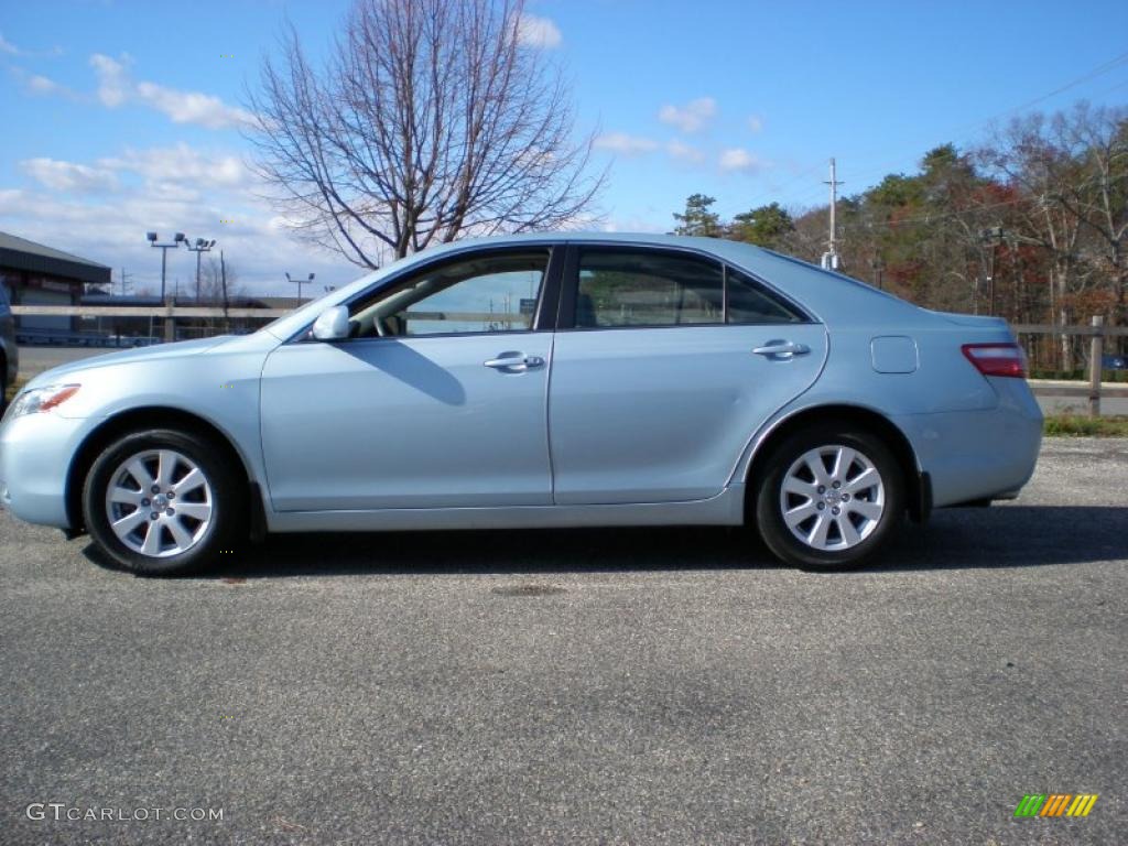 Blue Toyota Camry