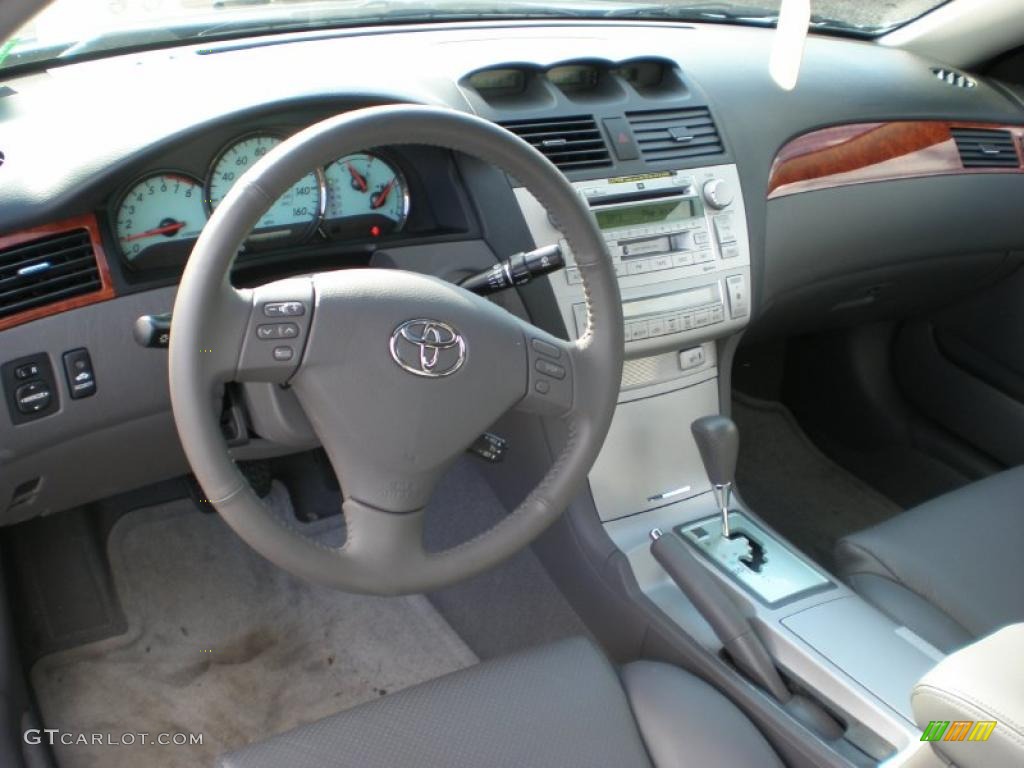 Dark Stone Interior 2006 Toyota Solara SLE Coupe Photo #40084863