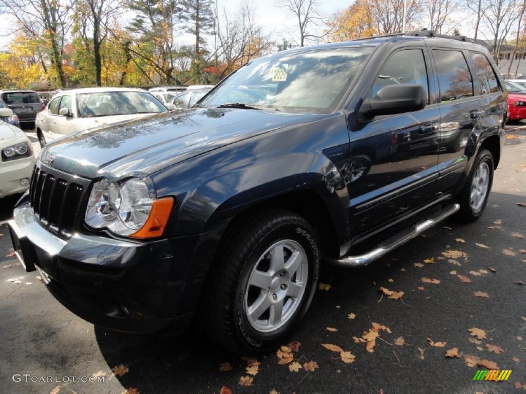 2008 Grand Cherokee Laredo 4x4 - Steel Blue Metallic / Dark Slate Gray/Light Graystone photo #1