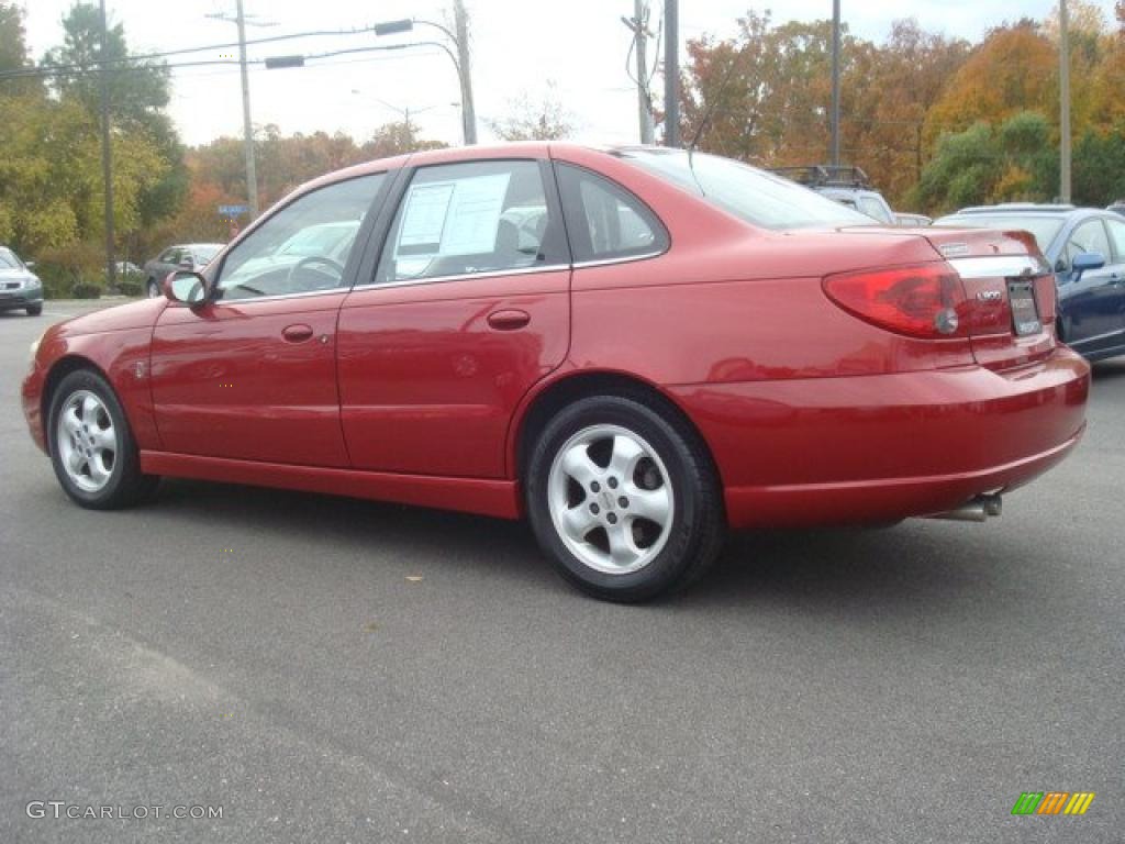 2003 L Series L300 Sedan - Medium Red / Gray photo #4