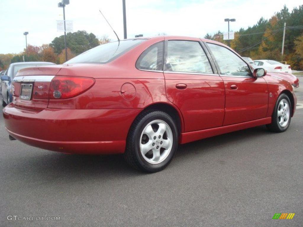 2003 L Series L300 Sedan - Medium Red / Gray photo #6