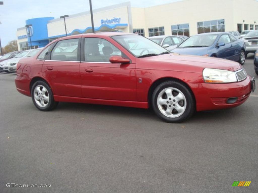 2003 L Series L300 Sedan - Medium Red / Gray photo #8