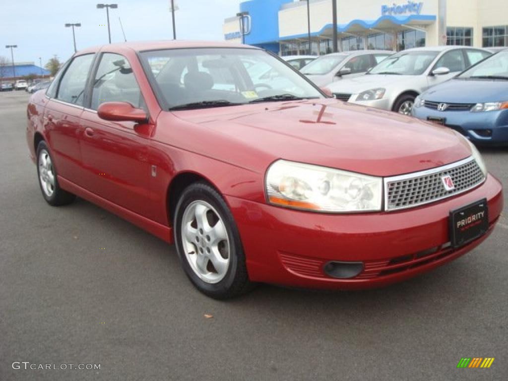 2003 L Series L300 Sedan - Medium Red / Gray photo #9