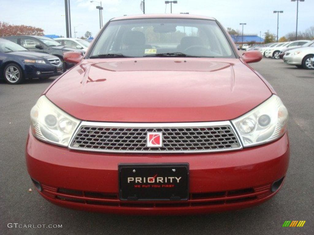 2003 L Series L300 Sedan - Medium Red / Gray photo #10