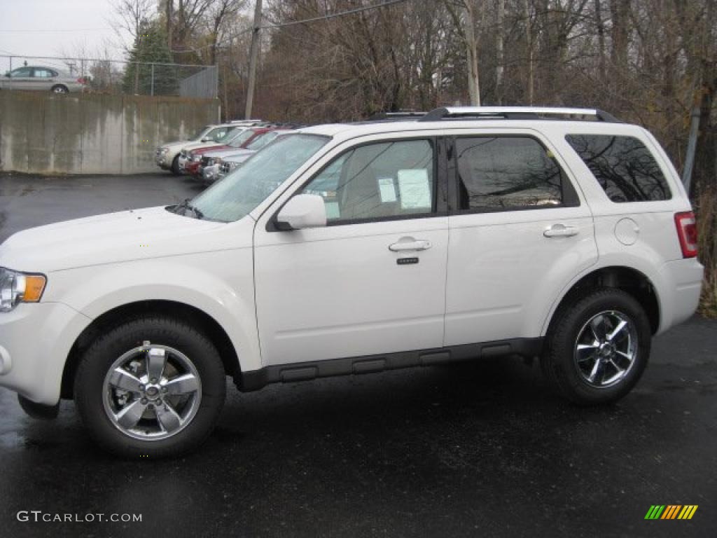 2011 Escape Limited 4WD - White Suede / Camel photo #1