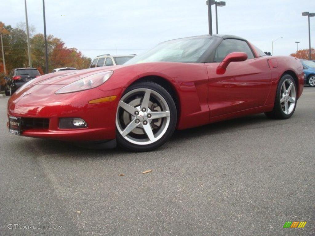 Magnetic Red Metallic 2005 Chevrolet Corvette Coupe Exterior Photo #40086379