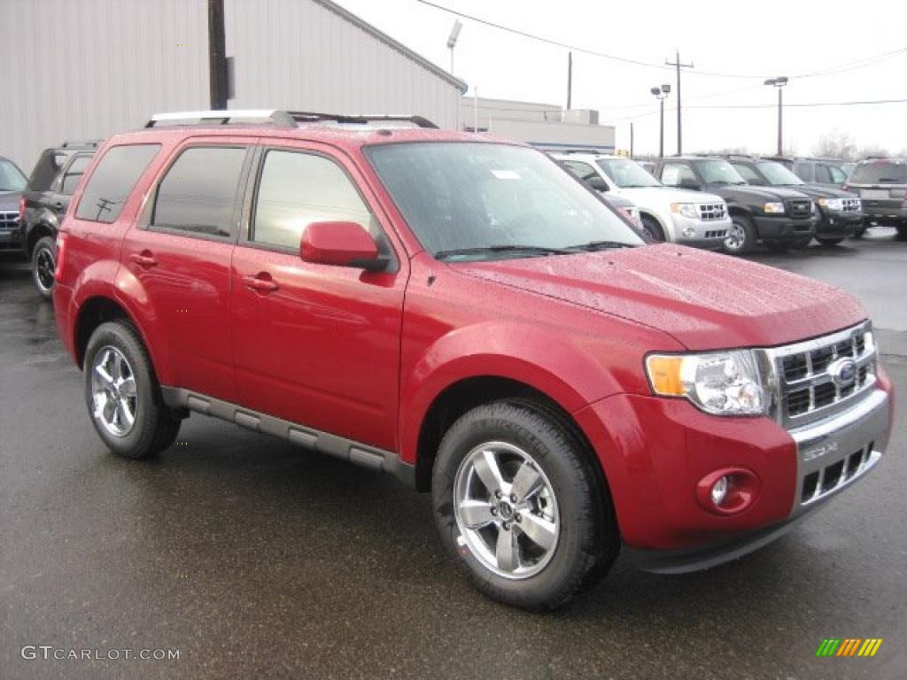 Sangria Red Metallic 2011 Ford Escape Limited 4WD Exterior Photo #40086515