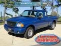 2001 Bright Island Blue Metallic Ford Ranger Edge SuperCab  photo #1