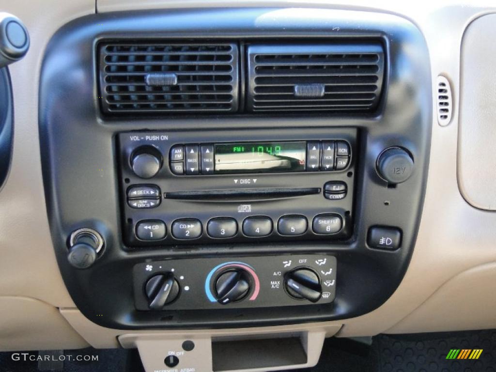 2001 Ford Ranger Edge SuperCab Controls Photo #40087083