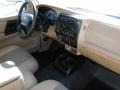 2001 Ford Ranger Medium Prairie Tan Interior Dashboard Photo
