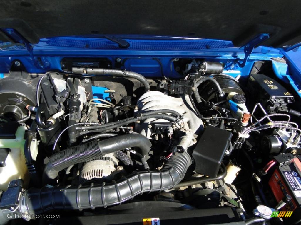 2001 Ford Ranger Edge SuperCab 3.0 Liter OHV 12V Vulcan V6 Engine Photo #40087203