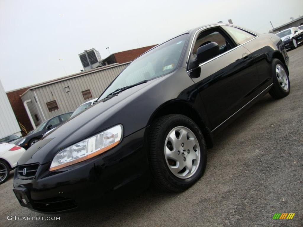 2000 Accord EX Coupe - Nighthawk Black Pearl / Charcoal photo #1