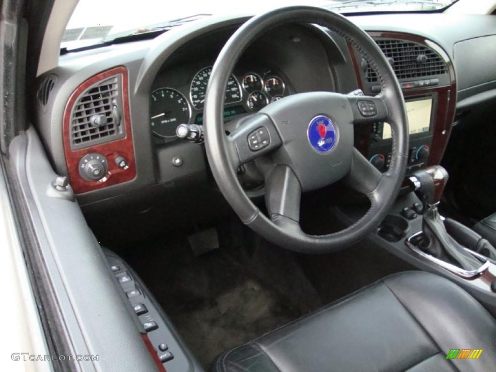 Carbon Black Interior 2007 Saab 9-7X 4.2i Photo #40088699