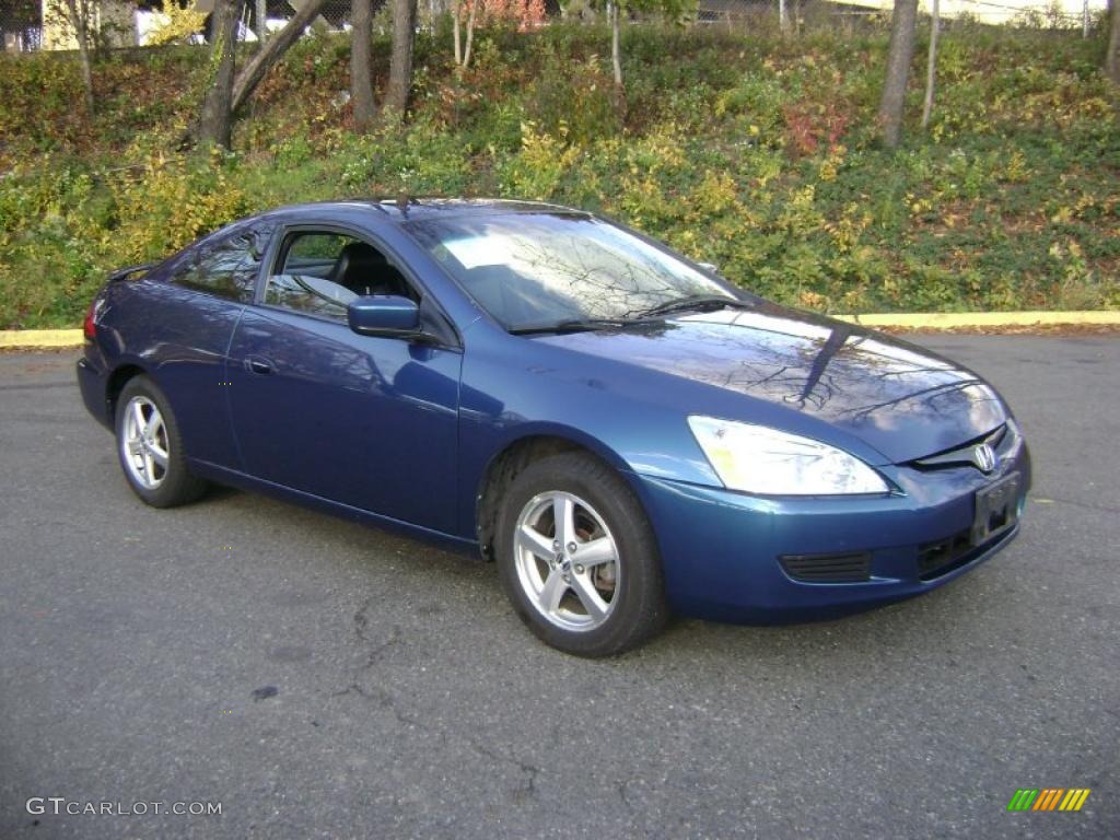 Sapphire Blue Pearl 2004 Honda Accord EX Coupe Exterior Photo #40089283